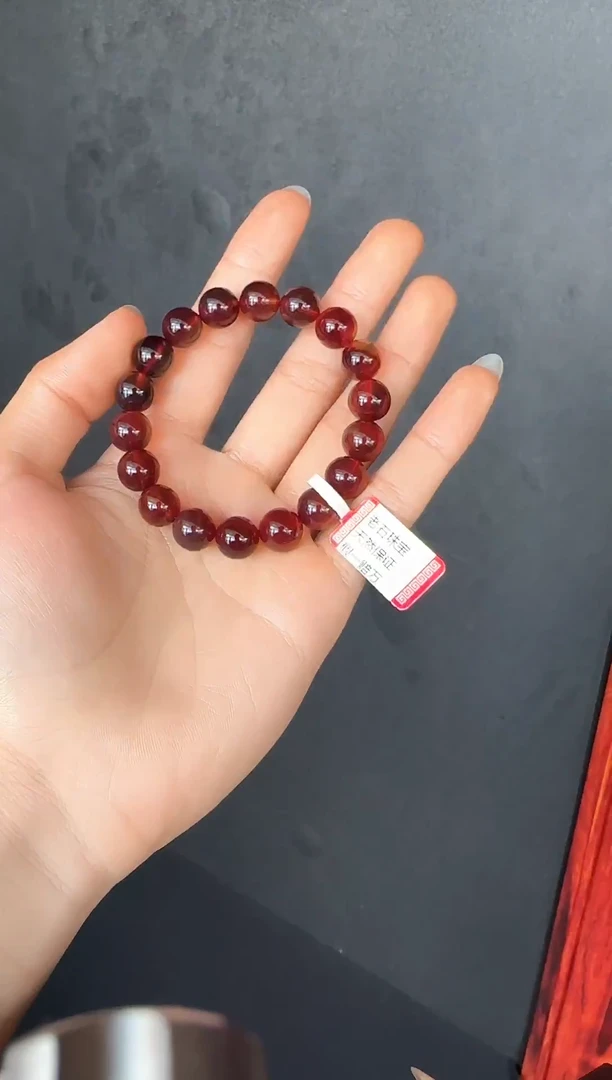 手串琥珀未镶嵌/41缅甸琥珀紫罗兰手串10mm