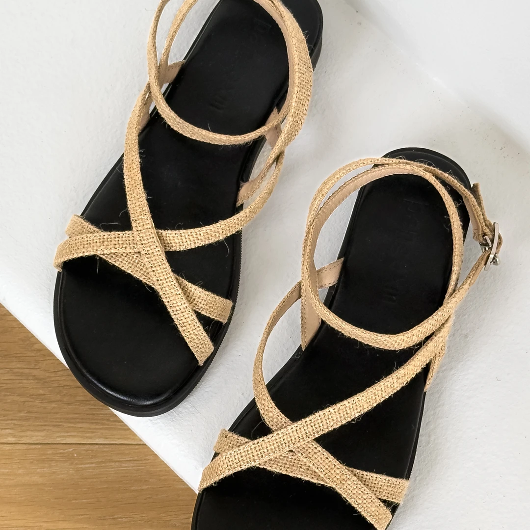 胖哥精选女鞋时尚百搭夏季凉鞋962  （跟高2.5厘米左右）