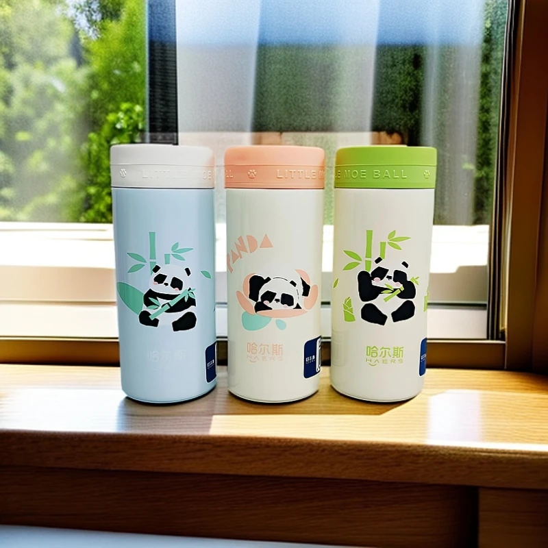 哈尔斯 高颜值女士女神316不锈钢迷你便携口袋真空保温水杯子定制