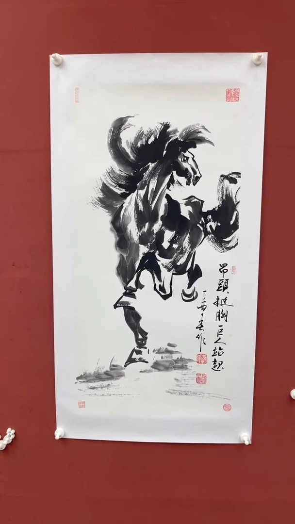 【闪购商品】国画昂头挺胸-三尺-托底