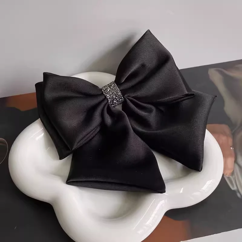 【开鑫专属】蝴蝶结细碎锆石蝴蝶结发夹后脑勺轻奢气质发夹