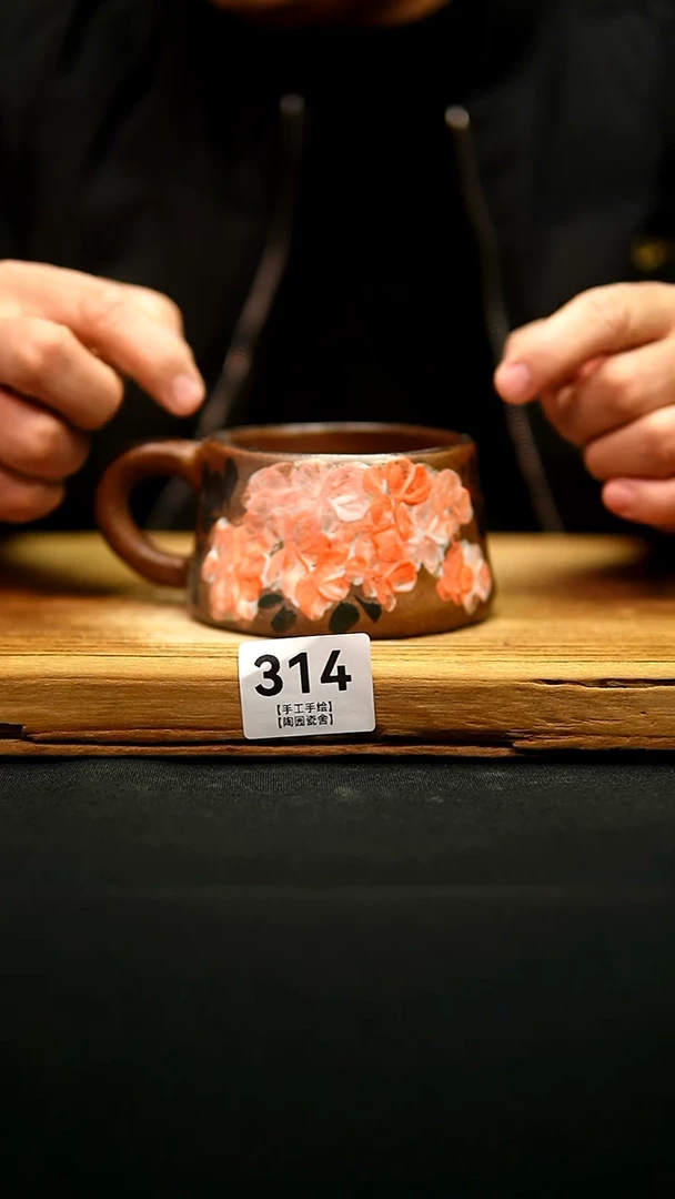 @@陶园瓷舍@@纯手工手绘@高温釉下彩