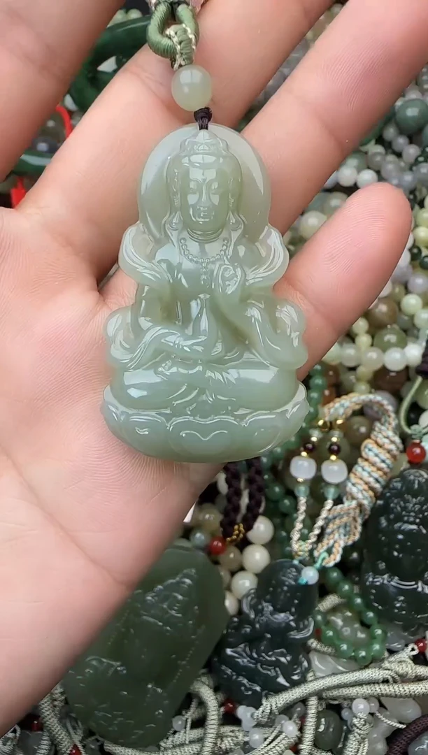 颈饰未镶嵌和田玉拍一发一