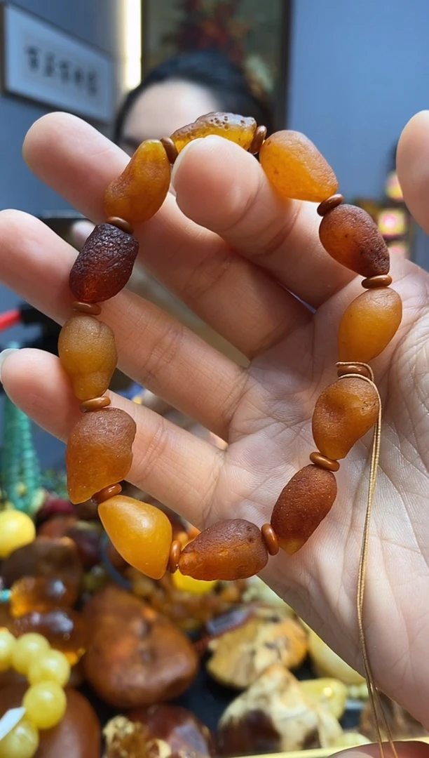 手串琥珀未镶嵌手串