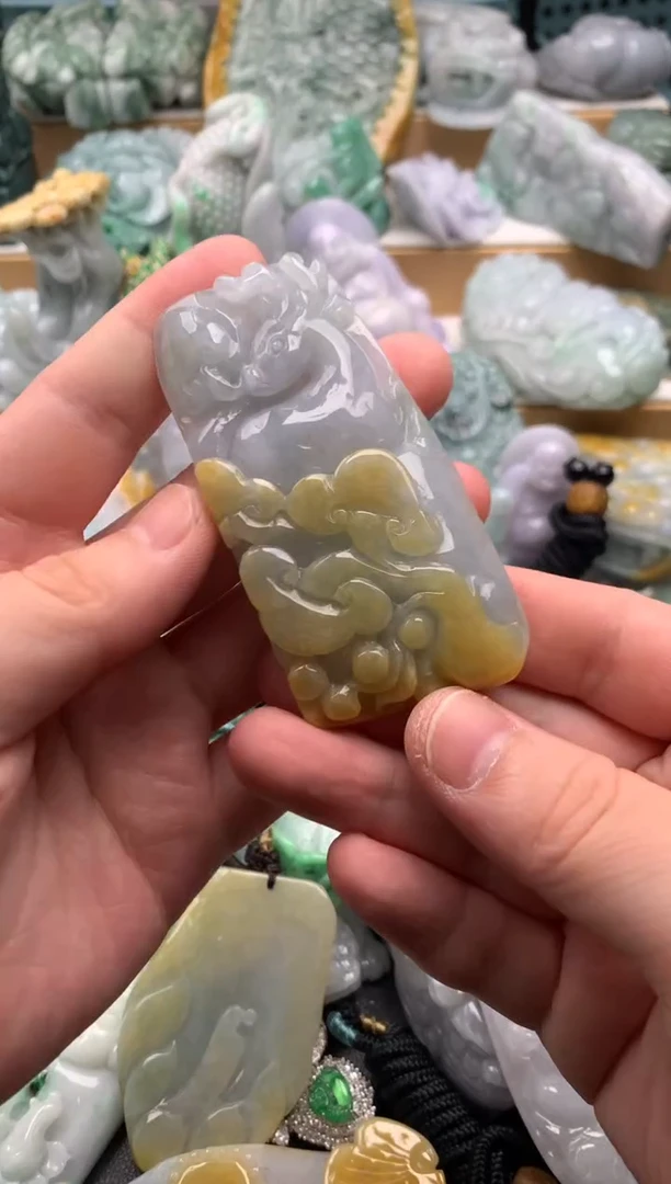 吊坠(不含链)未镶嵌翡翠1