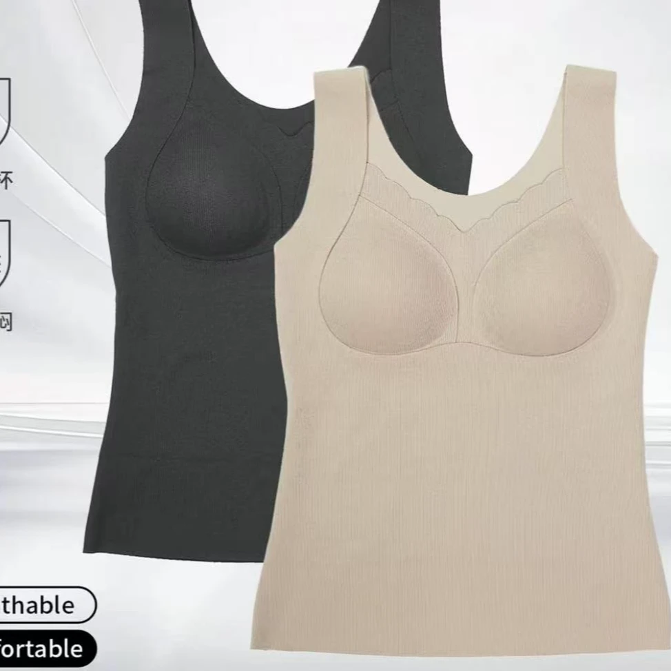 女士保暖背心新中式女装