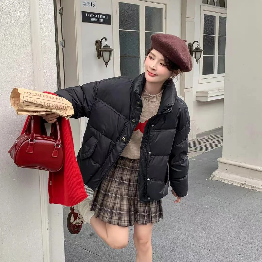 王姐专属-2024冬季新品短款宽松小个子百搭羽绒服【时尚靓姿-8867】