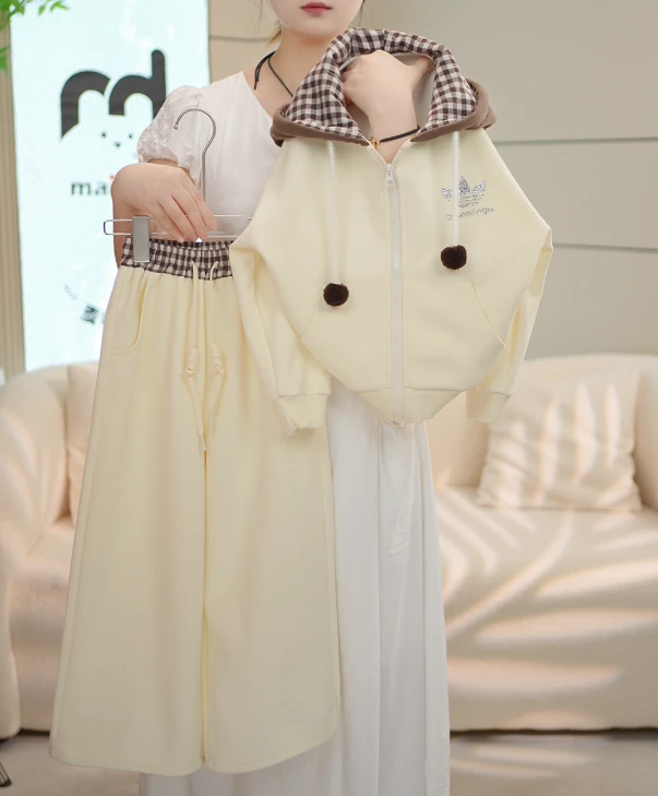 两件套春秋季时髦女2025新款洋气儿童大童装女童秋装休闲套装衣服