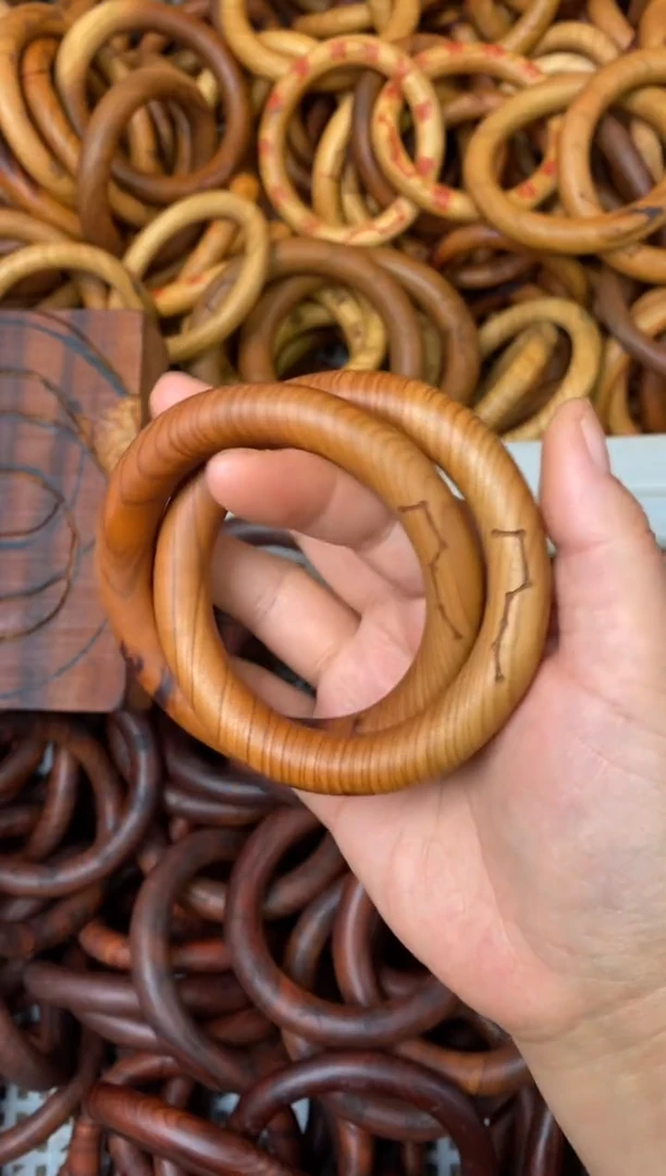 木桃木60乾坤圈六七星桃胶微瑕福利款随机发