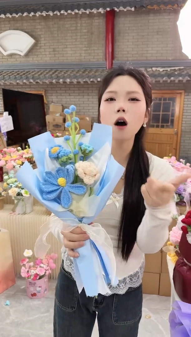 非遗手工定制花束，孤品清仓！！