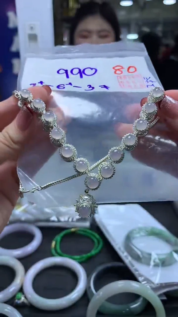 未镶嵌定制翡翠80毛货需精细抛光多样性发1件990元