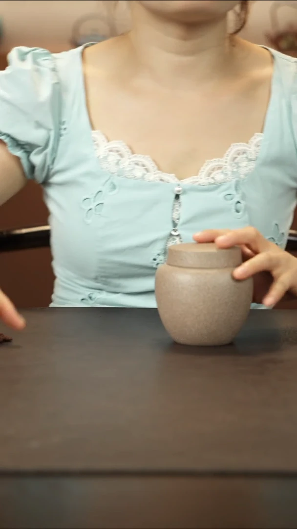 紫砂茶叶罐直播福利定窑白茶叶罐