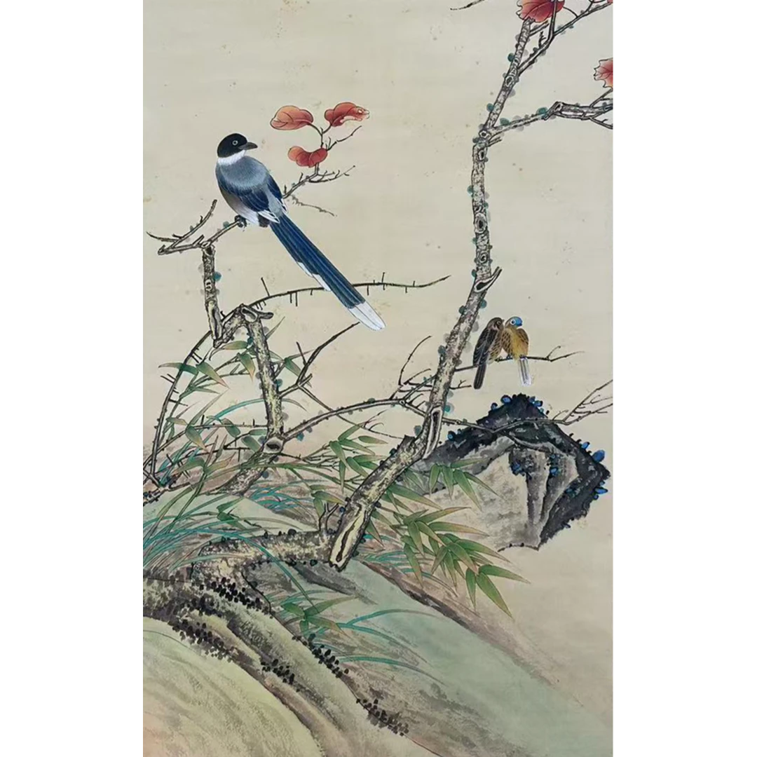 DY12227 花鸟 纸本 98*48