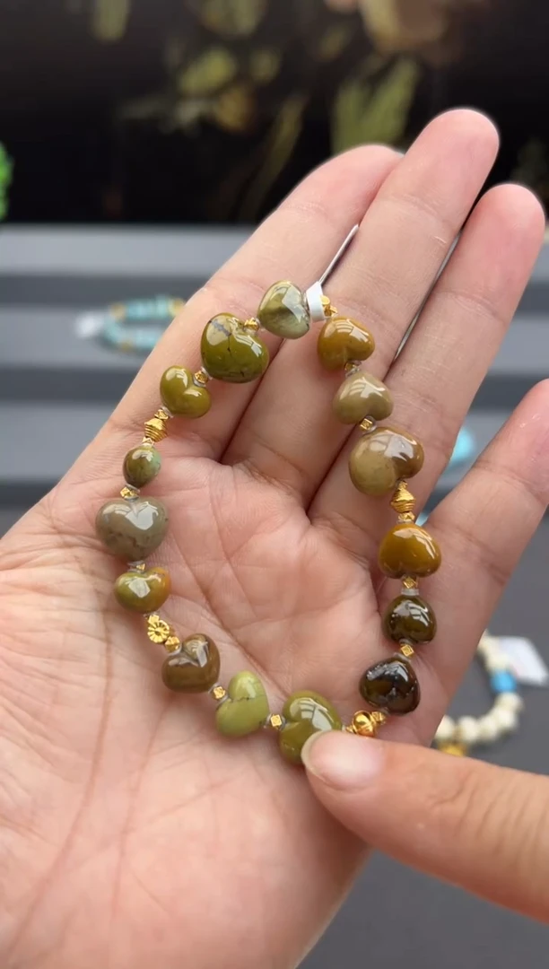 未镶嵌绿松石手串橙.C08