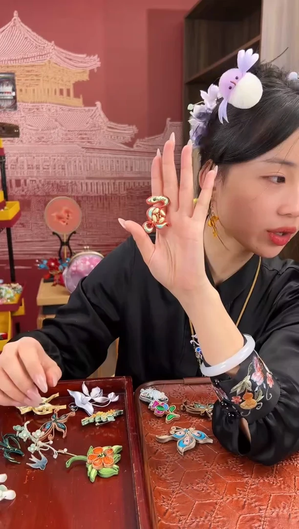 【闪购商品】刺绣苏绣世家非遗手工（胸针）