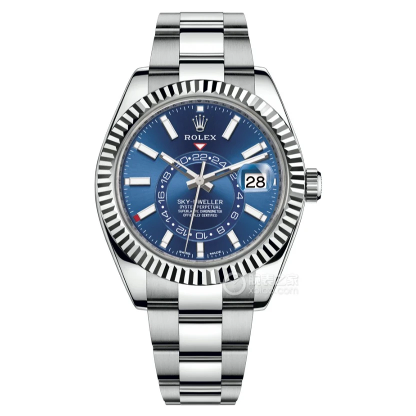 95新 Rolex/劳力士  纵航者型 m326934-0003蓝钢20年全长