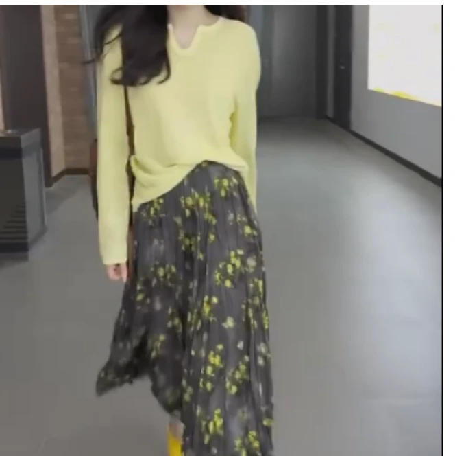 2025春季新款网红同款洋气气质韩版潮流上衣半身裙女子Tx