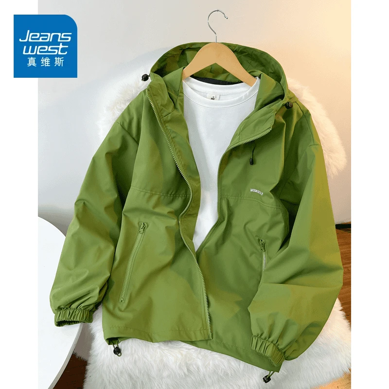 真维斯户外运动三防冲锋衣男女款春秋防水防风旅游必备登山服外套