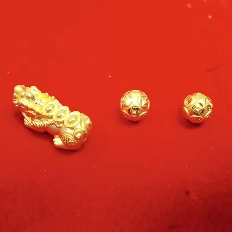 3.2克足金999貔貅转运珠