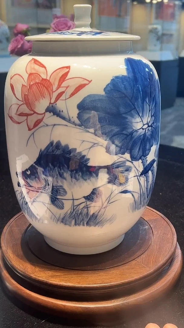 其他瓷崔景哲-瓷器-C小-和为贵