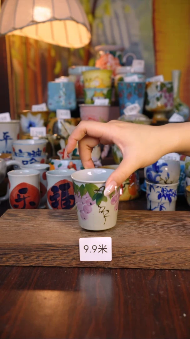 摆件泥垚手作 景德镇手工手绘器物