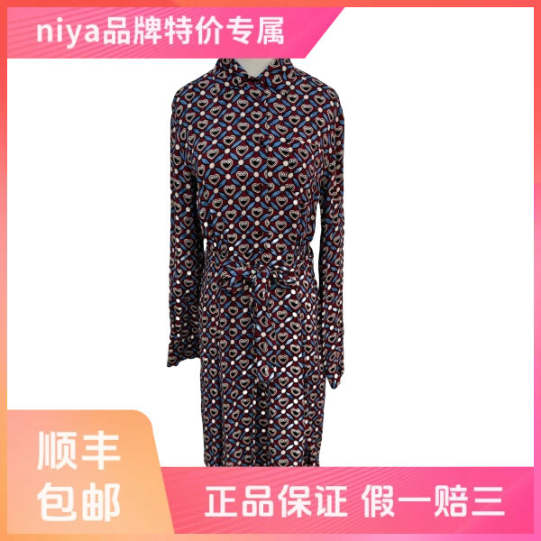 妃鱼/麦丝玛拉/粘胶纤维/连衣裙/95新/凡0614