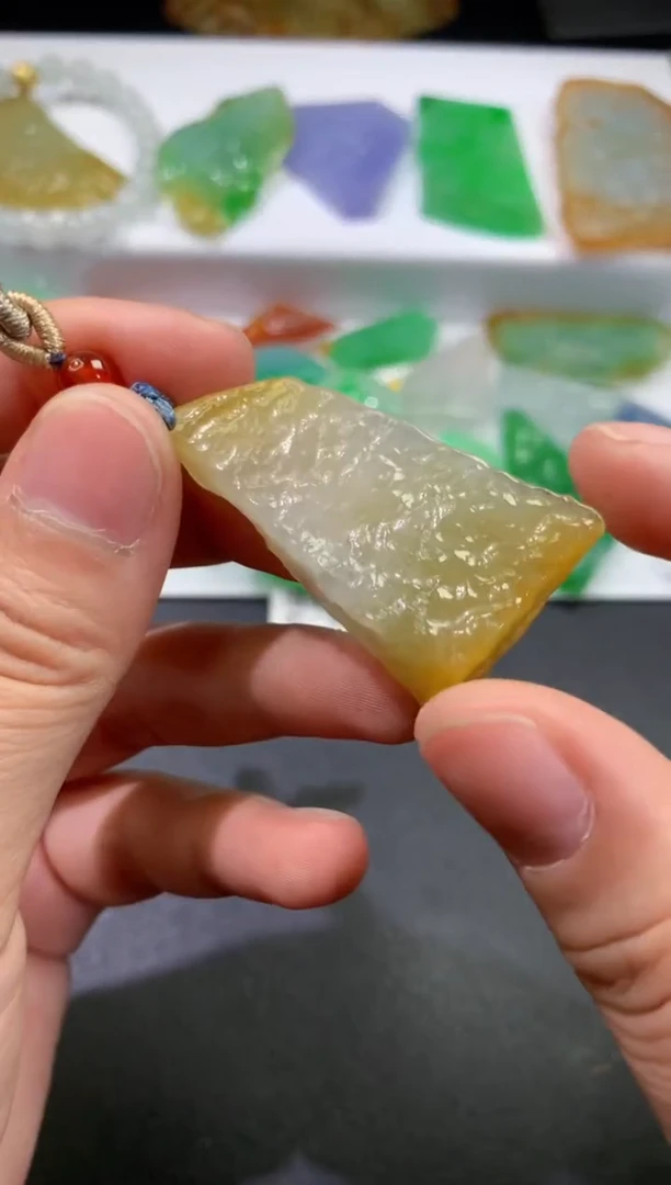 颈饰未镶嵌翡翠6583