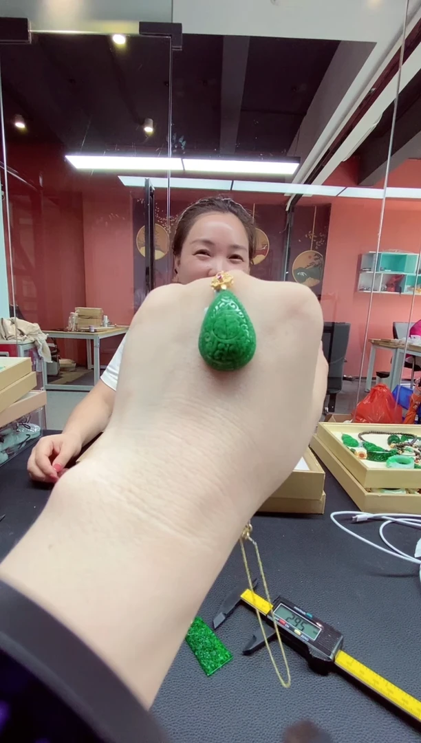 颈饰未镶嵌翡翠翡翠吊坠