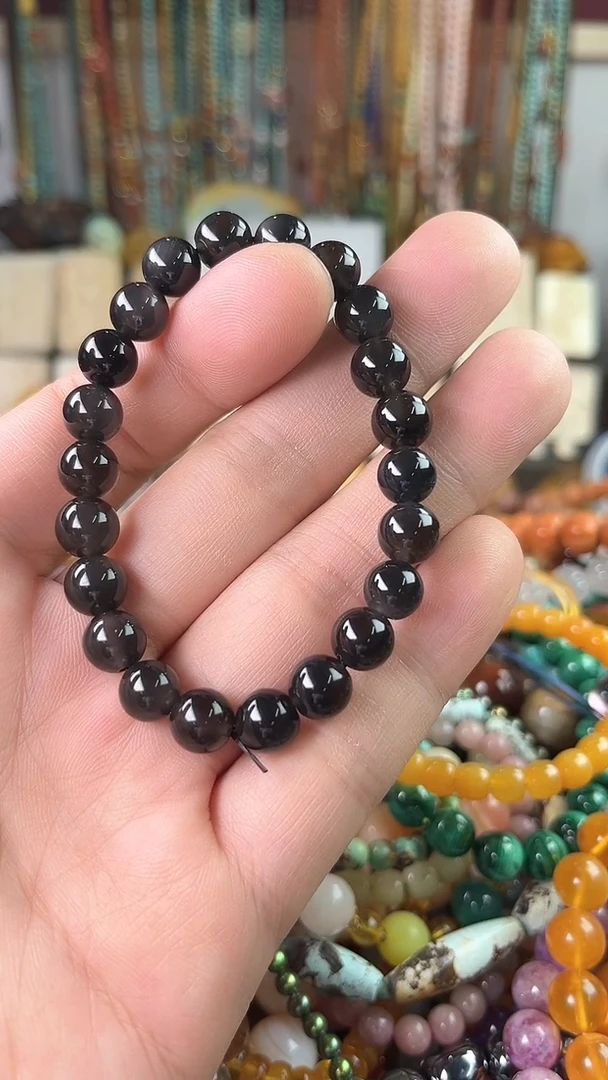 【闪购商品】黑曜岩珠宝奇石未镶嵌（一物一件）7932