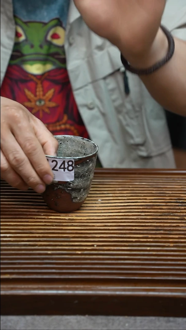万古烧粗陶手工茶具
