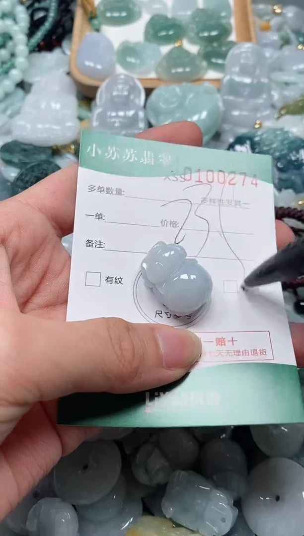 【闪购商品】翡翠颈饰未镶嵌闪购商品0100274