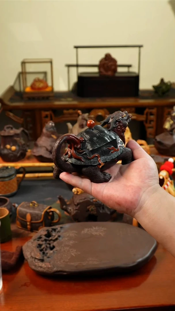 茶壶紫砂康*龟龙壶今湖北高考还包括