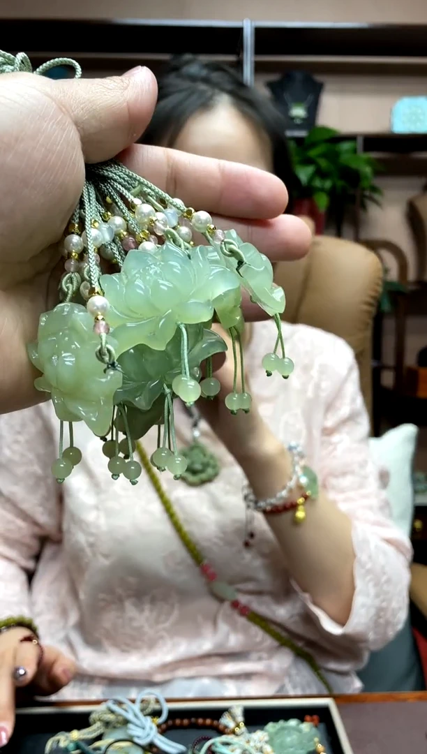 岫玉未镶嵌吊坠多样性发货其中发一