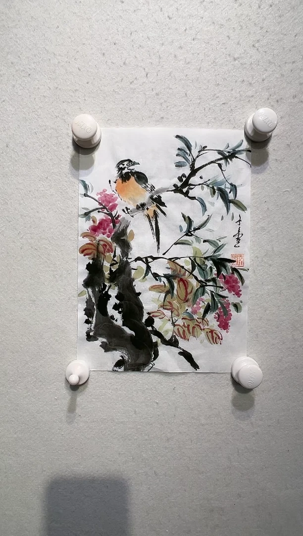【闪购商品】国画绘画作品-0.5平尺