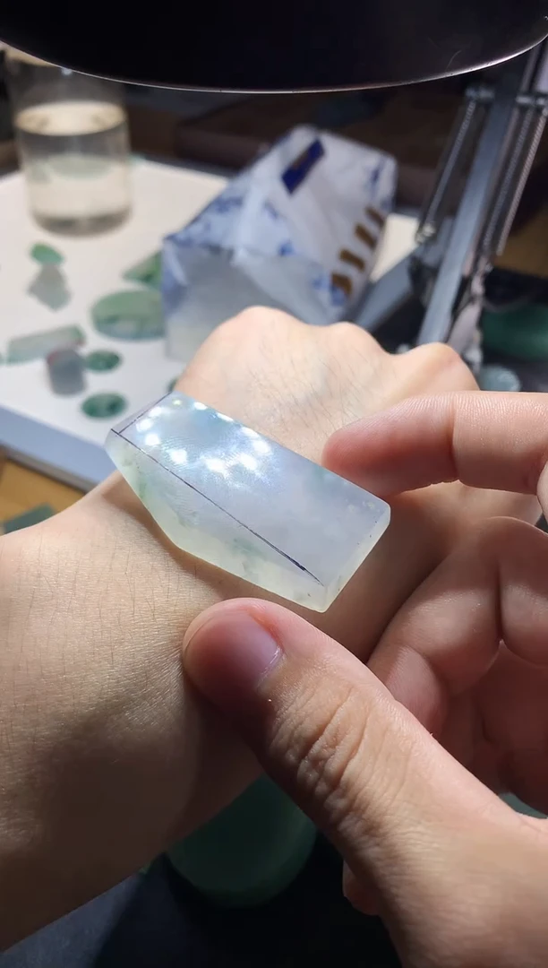 未镶嵌定制翡翠姚豌了
