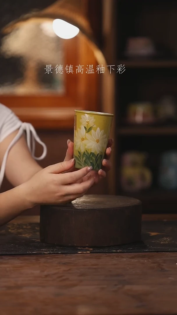 陶瓷景德镇高温釉下手绘陶瓷143