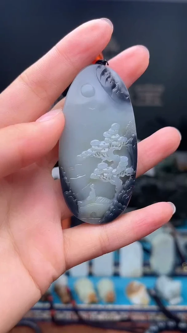 未镶嵌和田玉挂件1