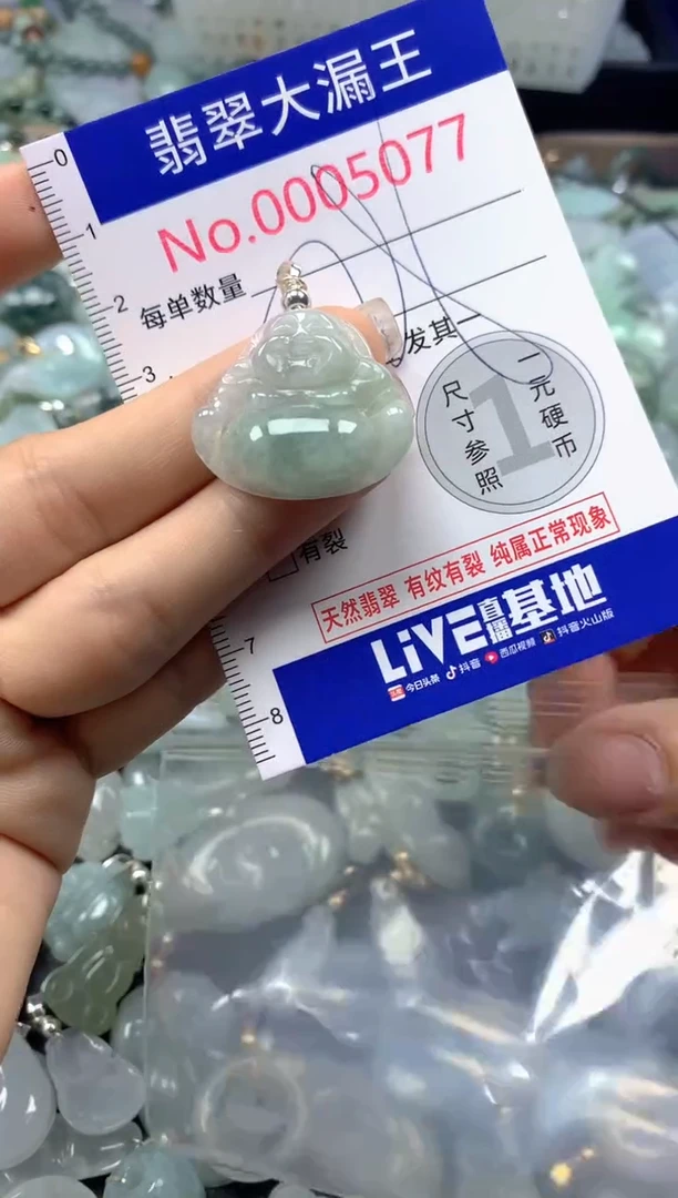 颈饰未镶嵌翡翠5077
