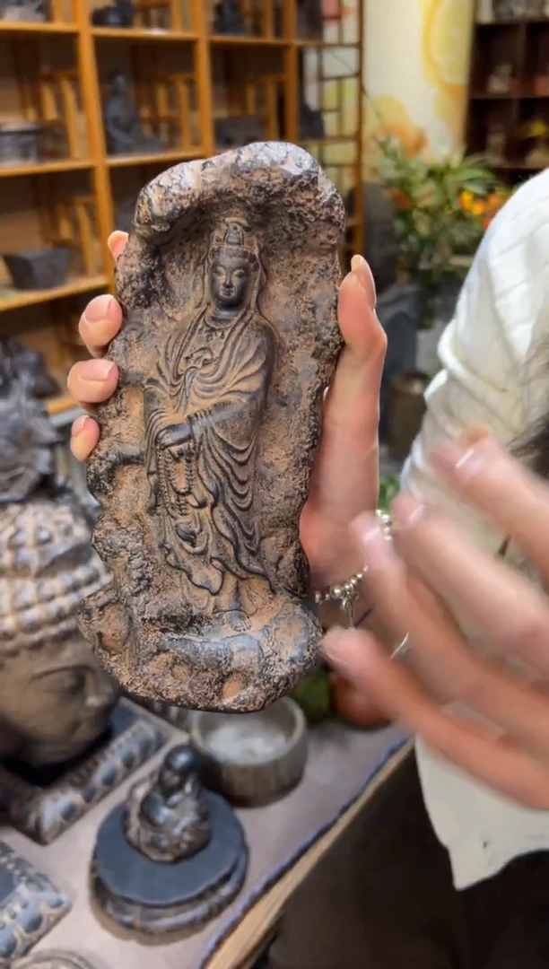 陶土【火山泥】普慈观音