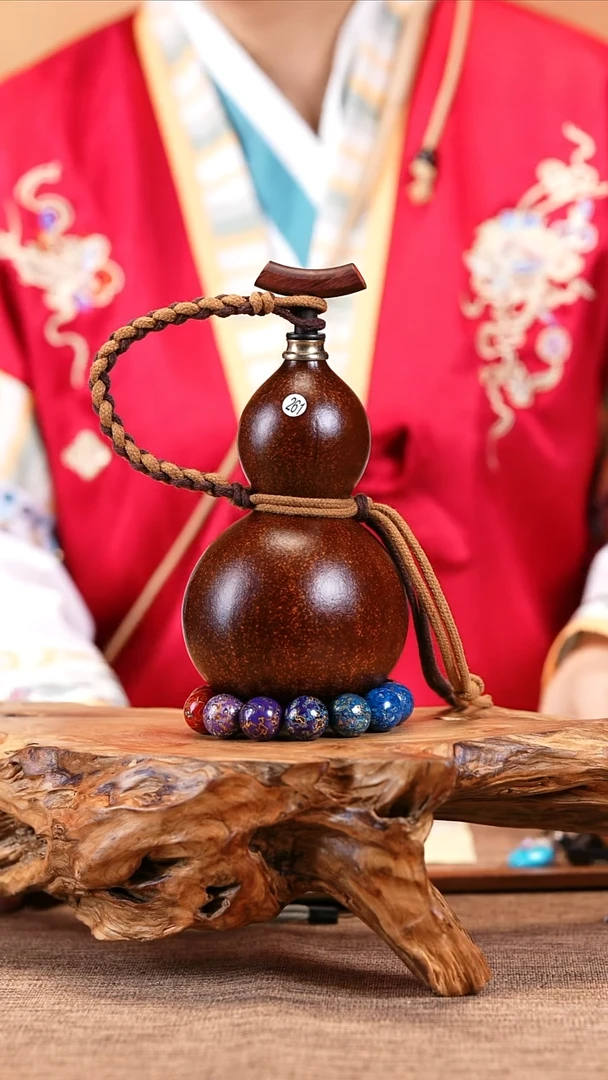 【闪购商品】261—光岳葫天然大漆酒葫芦不含漆珠