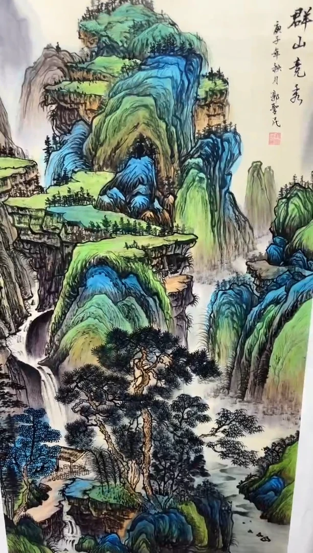悦白书画年画年画A35