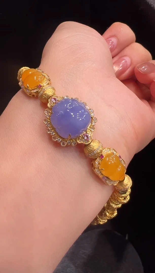 未镶嵌手链翡翠手链