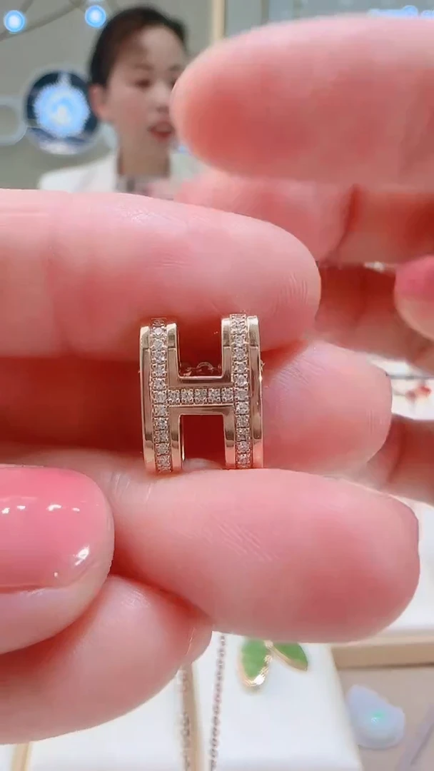 【闪购商品】钻石吊坠(不含链)18K金镶嵌吊坠（小）