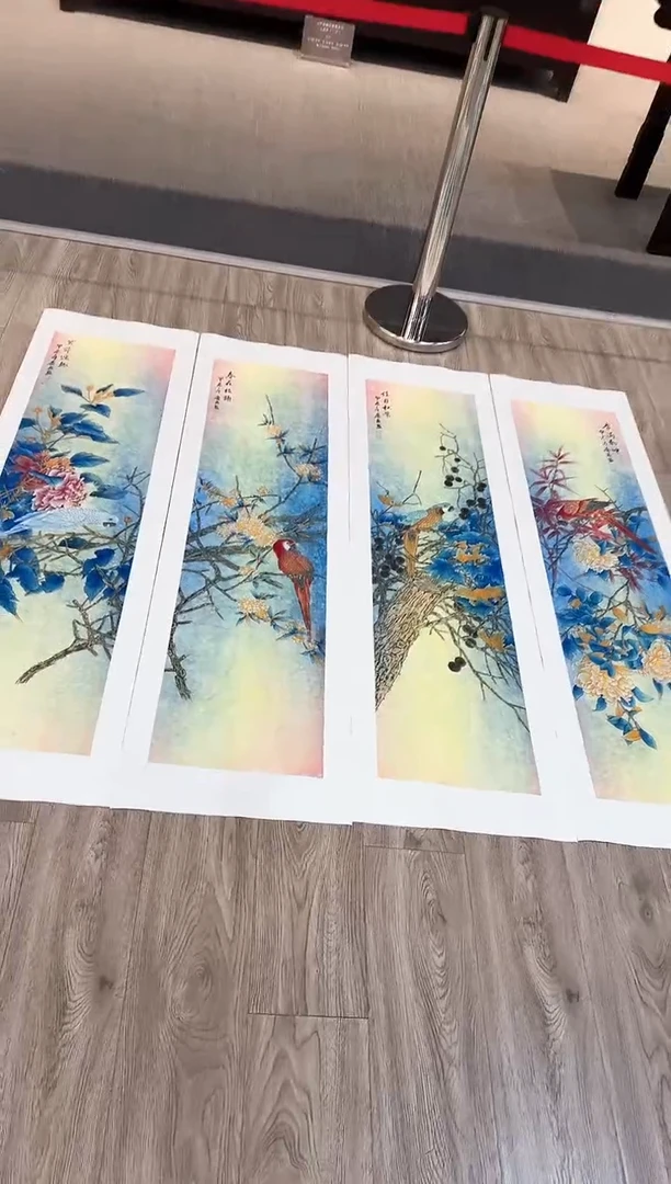 国画100赵隆轩艺术馆李庆友老师作品