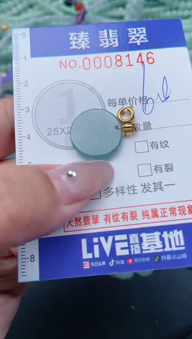 翡翠未镶嵌颈饰.0008146