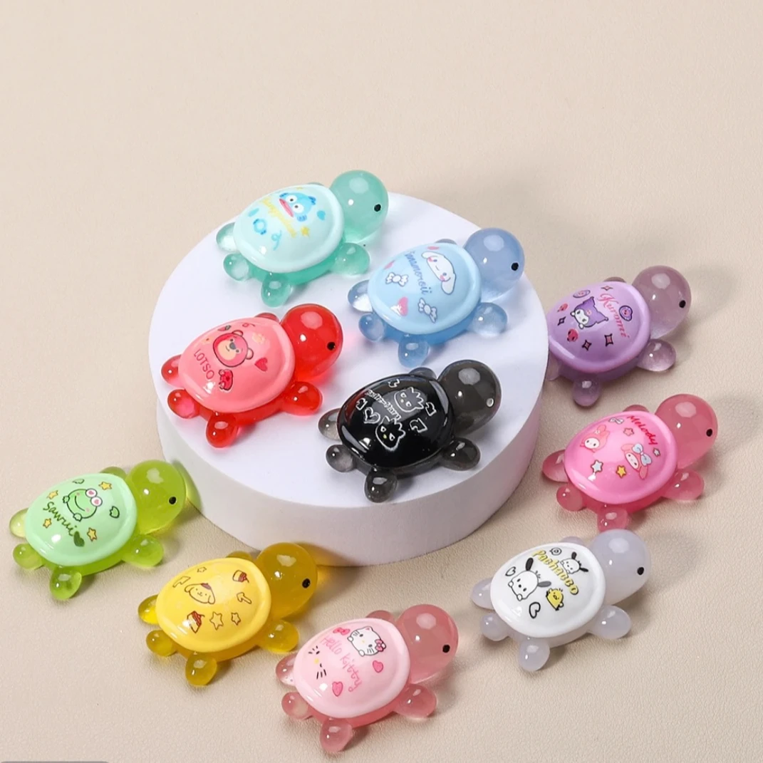 【许愿+对对碰】三丽鸥乌龟树脂可爱夜光乌龟创意手工diy摆件饰品