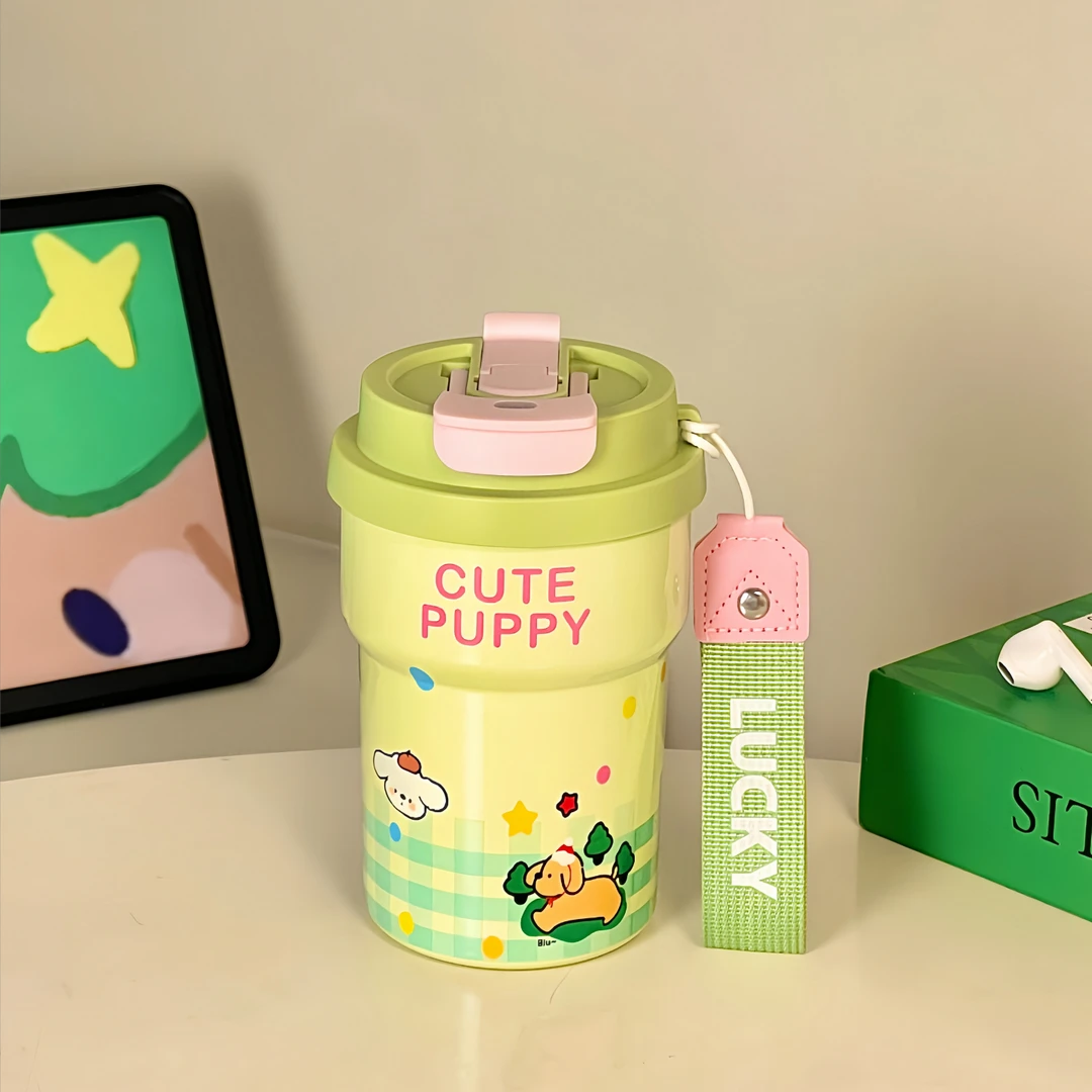 英国 Coop Koop「可爱小巧水杯」便携陶瓷内胆咖啡保温杯双饮杯子