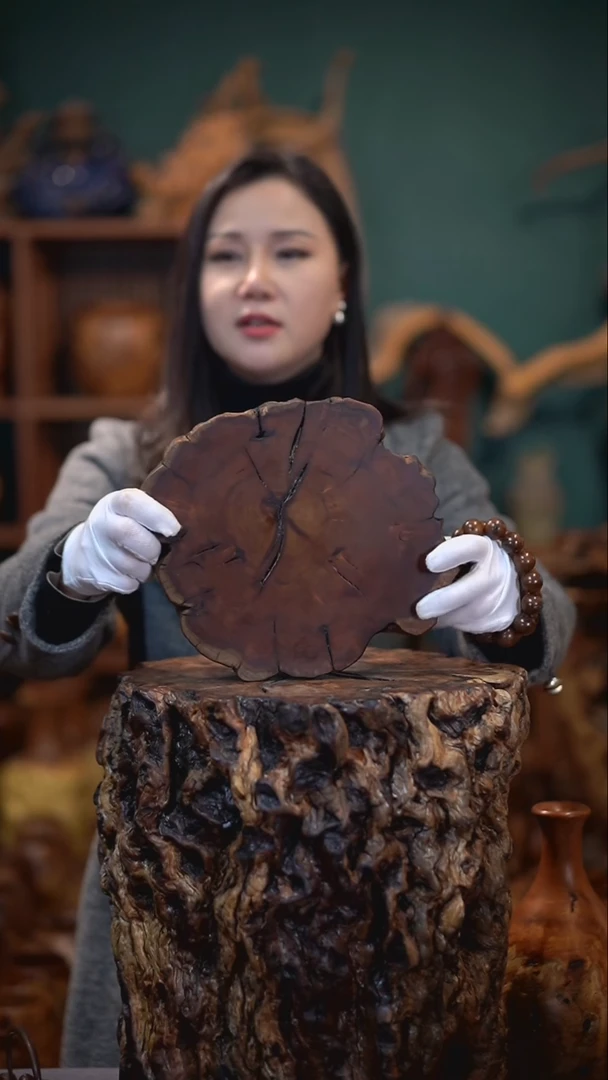 【闪购商品】枣木雷击枣木底座