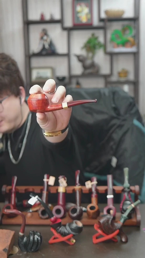 石楠木老料微弯牛头斗