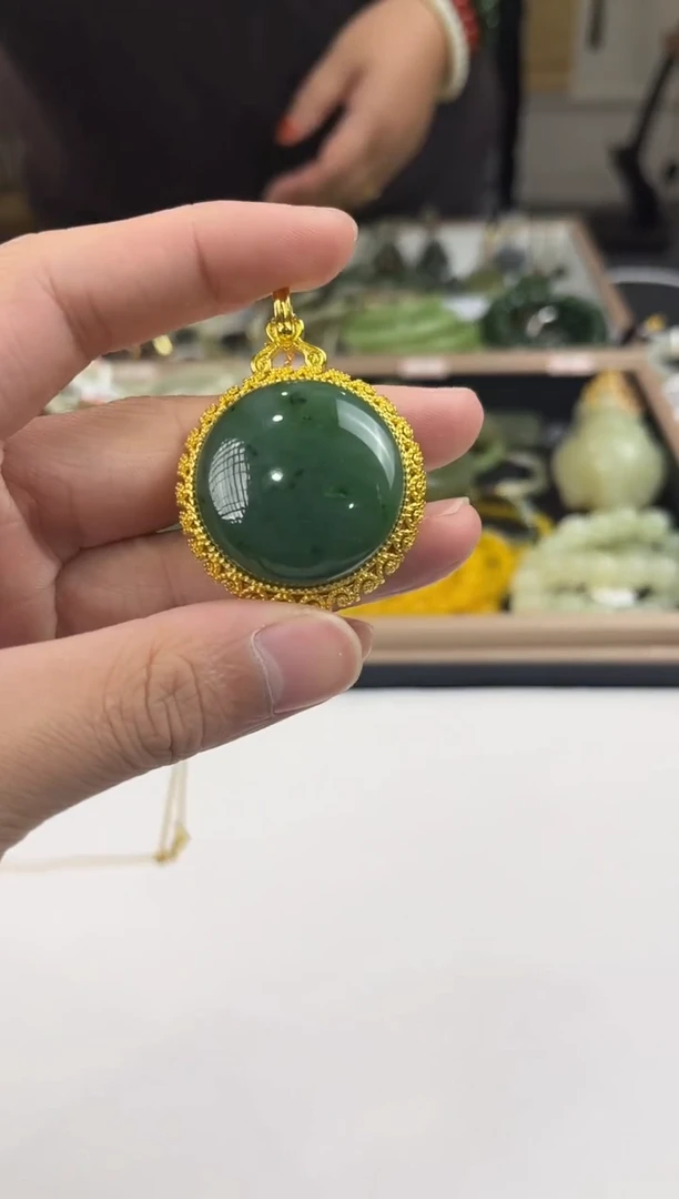 颈饰未镶嵌和田玉多样性拍一发一  72